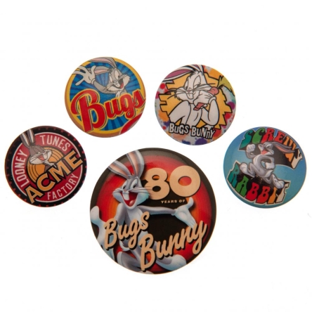 Looney Tunes - zestaw przypinek