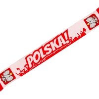 Polska - dziany szalik kibica reprezentacji