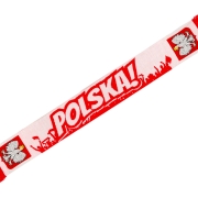 Polska - dziany szalik kibica reprezentacji