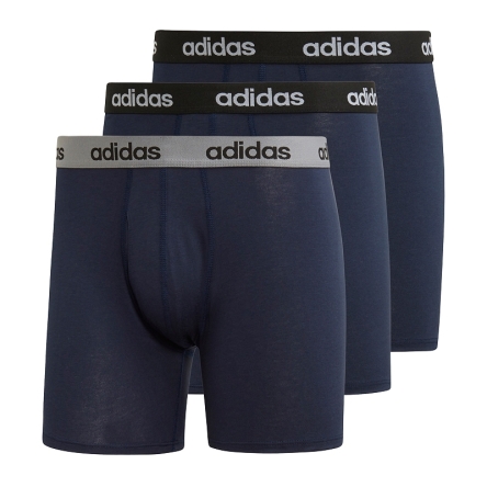 Bokserki adidas Briefs 3Pac rozmiar L granatowe