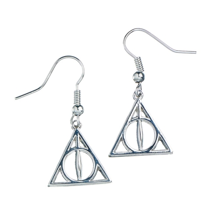 Harry Potter - kolczyki Deathly Hallow