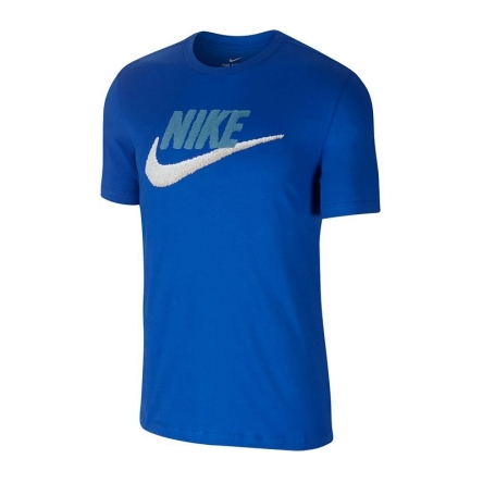 Koszulka Nike NSW Brand Mark rozmiar M niebieska
