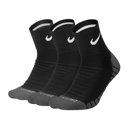 Skarpety treningowe Nike Dry Cushion Quarter 3Pak rozmiar L (42-46)