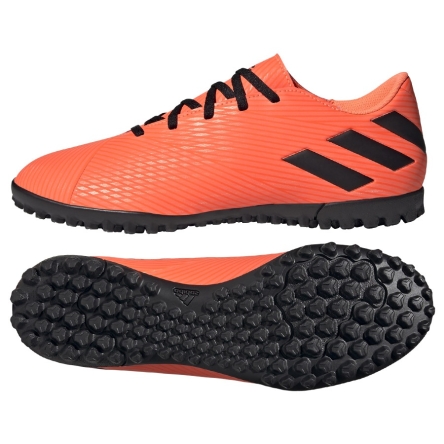 Buty piłkarskie adidas Nemeziz 19.4 TF rozmiar 42 pomarańczowe
