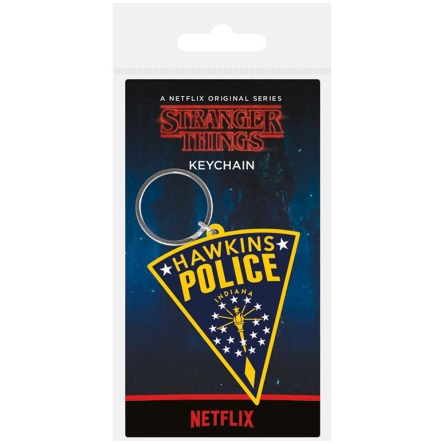 Stranger Things - breloczek Hawkins Police