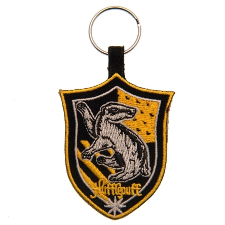 Harry Potter - tkany breloczek Hufflepuff