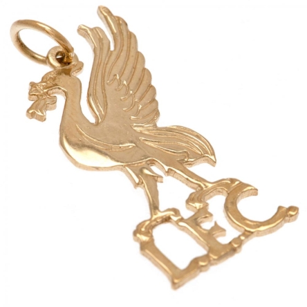 Liverpool FC - złota zawieszka Liverbird