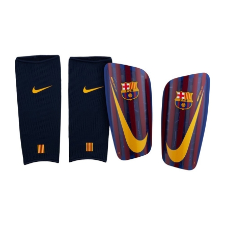 Ochraniacze FC Barcelona Mercurial Lite rozmiar S (150 - 160 cm)