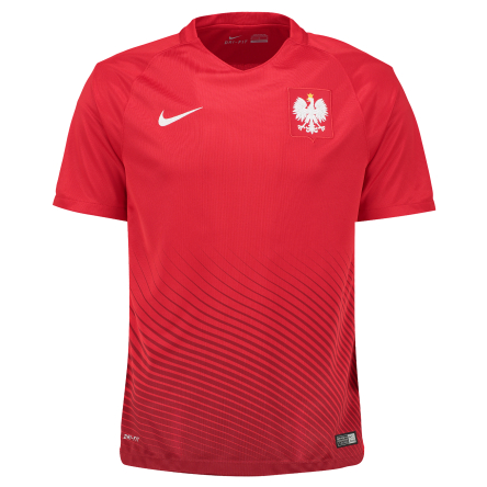 Polska - wyjazdowa koszulka reprezentacji Polski 2017 Nike rozmiar S