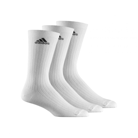 Skarpety adidas Performance Thin Crew 3-pack rozmiar 35-38 białe