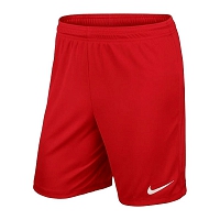 Spodenki Nike Short Park II Knit czerwone M