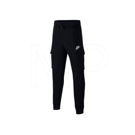 Spodnie juniorskie Nike NSW Club Cargo JR rozmiar L (152 cm) czarne
