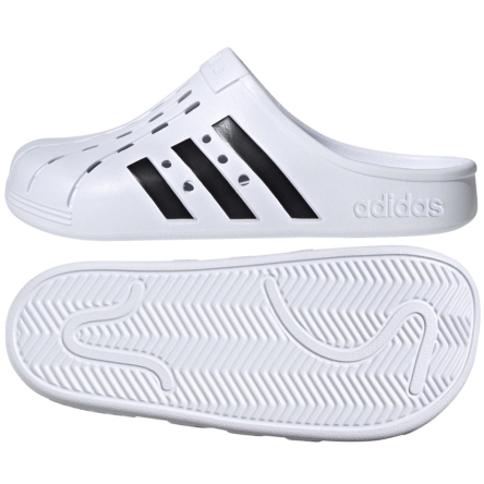 Klapki adidas Adilette Clog rozmiar 38 białe