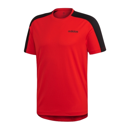 Koszulka adidas D2M Tee Plain T-shirt rozmiar L czerwona