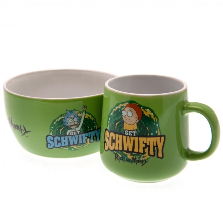 Rick i Morty - zestaw śniadaniowy