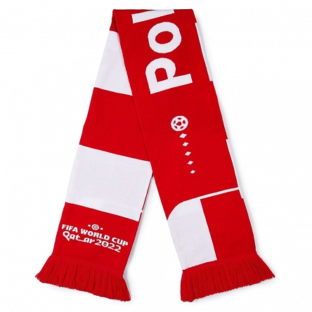 Polska - szalik MŚ Katar 2022