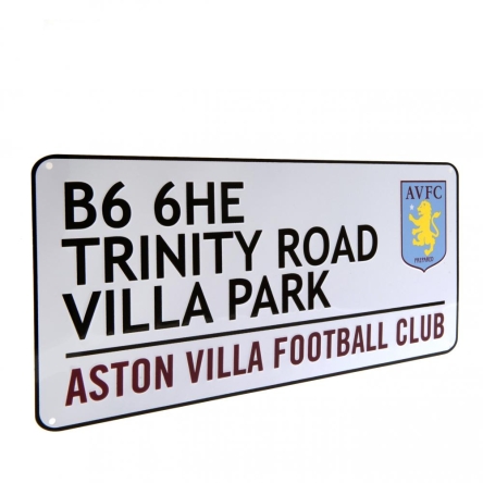 Aston Villa - tabliczka 