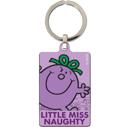 Little Miss Naughty - breloczek metalowy