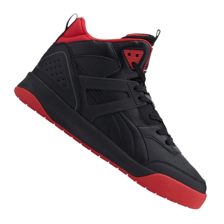 Buty Puma Backcourt Mid rozmiar 41 czarne/czerwone
