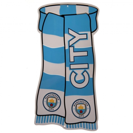 Manchester City - znak metalowy