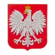 Polska - magnes na lodówkę herb