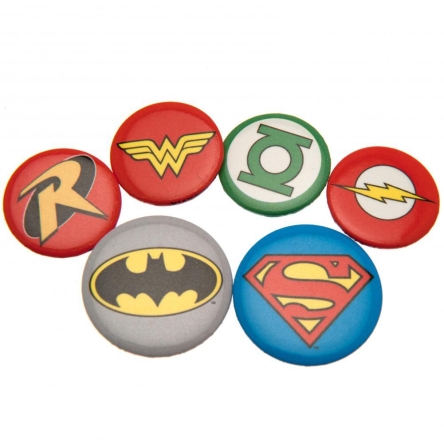 DC Comics - zestaw przypinek