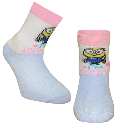 Minionki - skarpety juniorskie 30-35