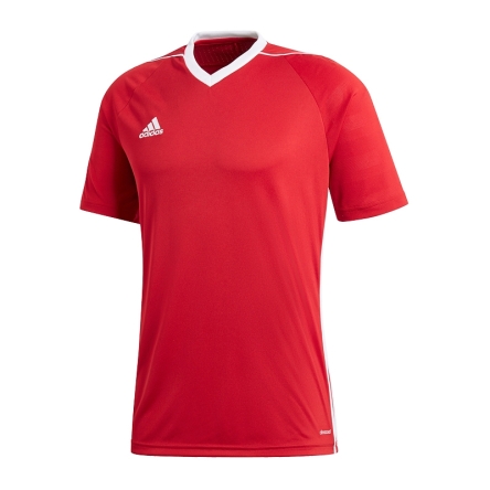 Koszulka juniorska adidas T-shirt Tiro 17 rozmiar 140 cm czerwona