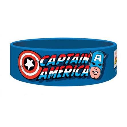 Marvel Comics - silikonowa opaska Kapitan Ameryka 