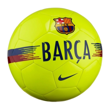 Piłka nożna Nike FC Barcelona Supporters rozmiar 5 żółta