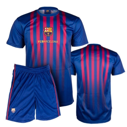 KOMPLET PIŁKARSKI JUNIOR FC BARCELONA rozmiar M