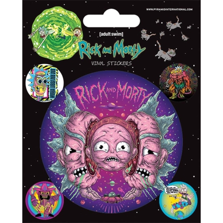 Rick i Morty - naklejki