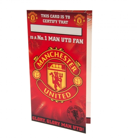 Manchester United - kartka urodzinowa