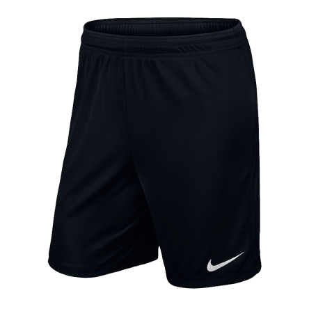 Spodenki juniorskie Nike JR Park II Knit rozmiar XL (164 cm) czarne