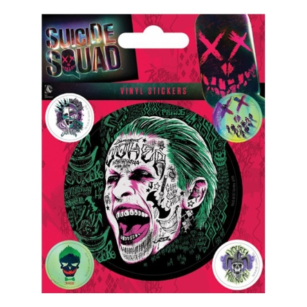 Legion Samobójców - naklejki Joker