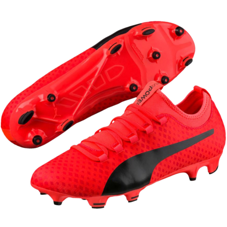 Buty piłkarskie Puma Evo Power Vigor 3 FG rozmiar 43 koralowy