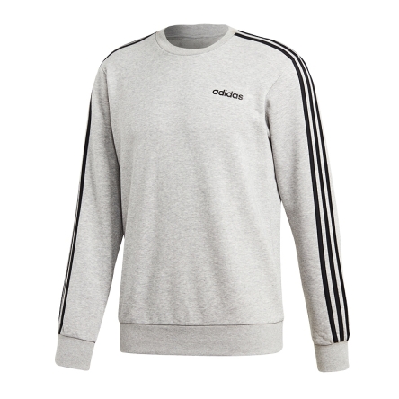 Bluza adidas Essentials 3 Stripes Crewneck French Terry rozmiar M szara