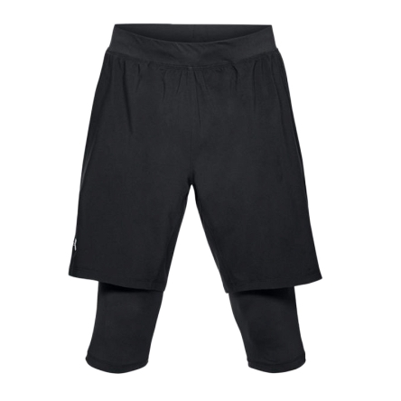 Spodenki Under Armour Launch 2in1 Long short rozmiar M czarne