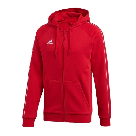 Bluza adidas Core 18 FZ Hoodie rozmiar XL czerwona