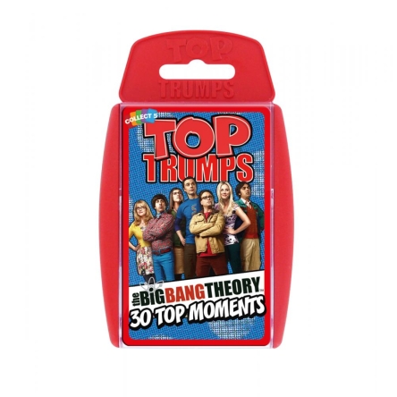 Teoria wielkiego podrywu - gra Top Trumps