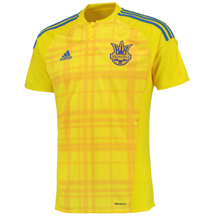 UKRAINA - KOSZULKA 2016/17, DOM (ADIDAS) 18854