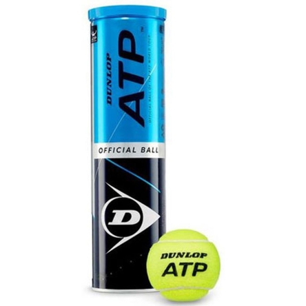 Piłki Tenisowe Dunlop ATP Tour Kpl. 4szt. żółte
