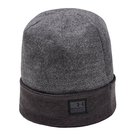 Czapka zimowa Under Armour CGI Fleece Beanie grafitowa