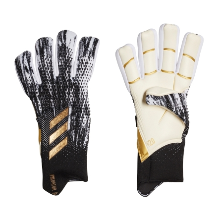 Rękawice bramkarskie adidas Predator Pro Fingersave rozmiar 9 białe/czarne