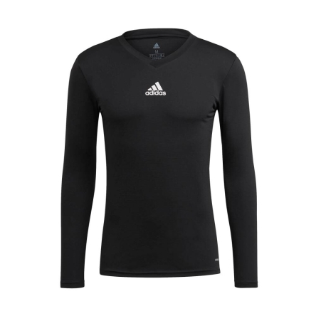 Bluzka adidas Team Base dł. rękaw rozmiar L czarna 