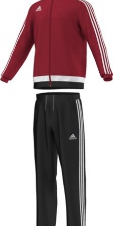 Dres treningowy adidas Tiro 15 Pes Junior rozmiar 140 czarny/bordowy
