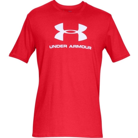 Koszulka Under Armour Sportstyle Logo SS rozmiar L czerwona