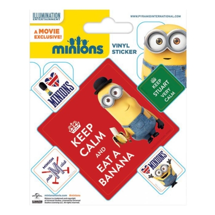 Minionki - naklejki