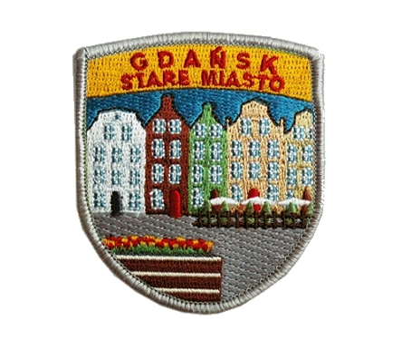 Polska - naszywka Gdańsk
