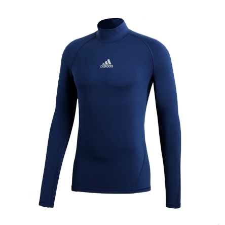 Koszulka z długim rękawem adidas AlphaSkin Climawarm rozmiar L granatowa